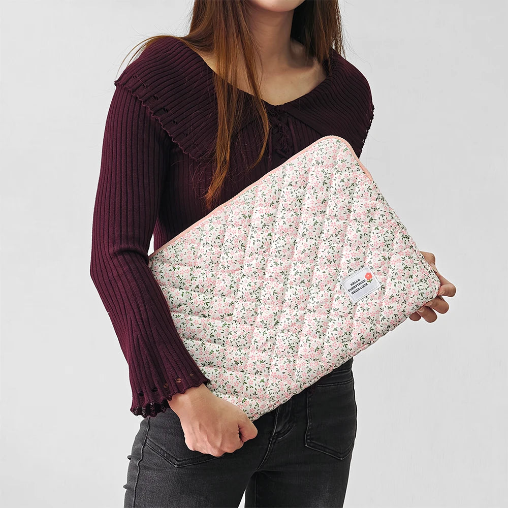 Sac de déplacement fleuri élégant & pratique