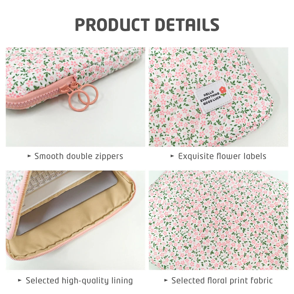 Sac de déplacement fleuri élégant & pratique
