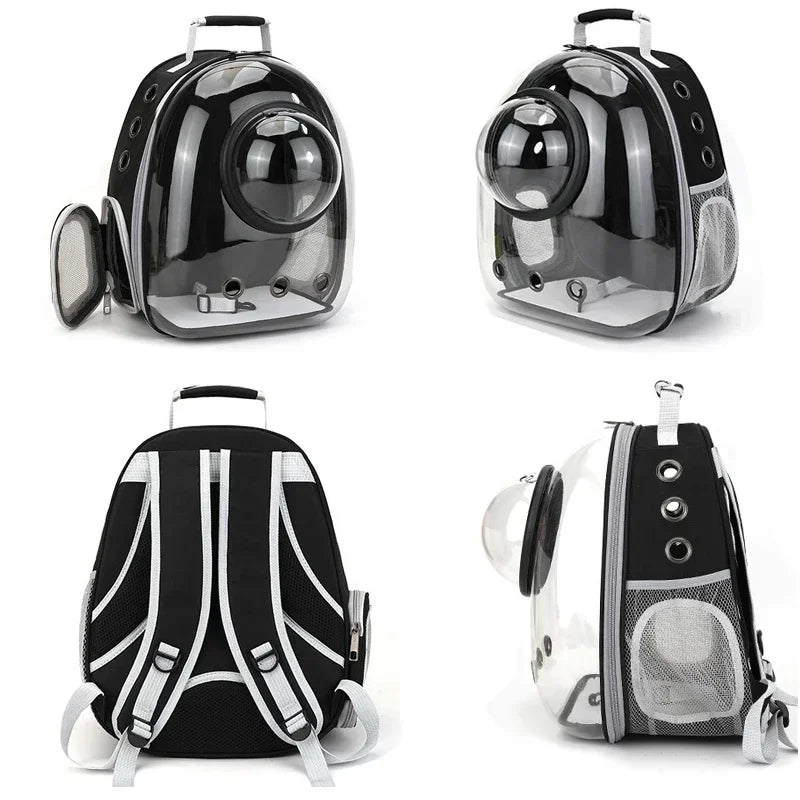 Sac à dos capsule Premium Animora- Transport Confortable et élégant pour Chats et Petits Chiens