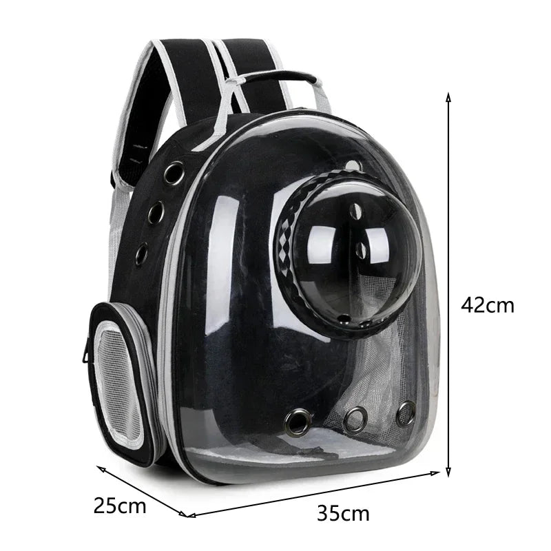 Sac à dos capsule Premium Animora- Transport Confortable et élégant pour Chats et Petits Chiens
